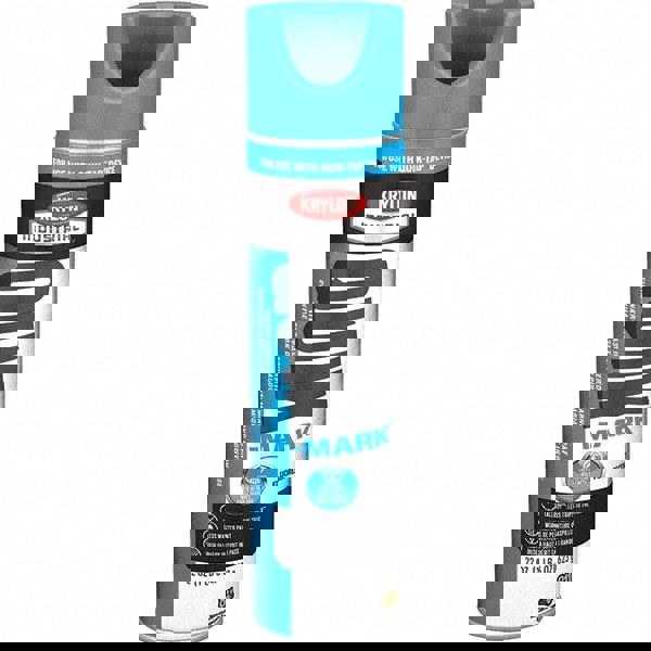 Striping & Marking Paints & Chalks; Product Type: Marking Paint ; Color Family: Blue ; Composition: Water Based ; Color: Fluorescent Blue ; Container Size: 22.00 oz ; Coverage: 864